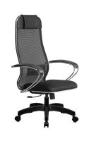 Кресло для руководителя Metta 15/131/001 MPRU (сетка/ткань черная)